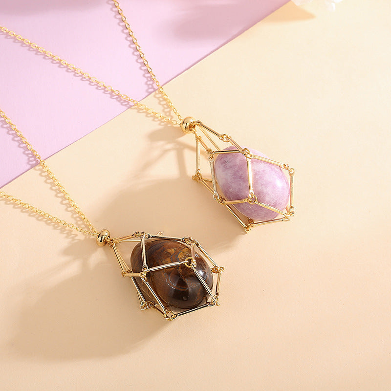 2023 Spring Crystal Pendant Necklace