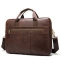 Men's Leather Business Briefcase