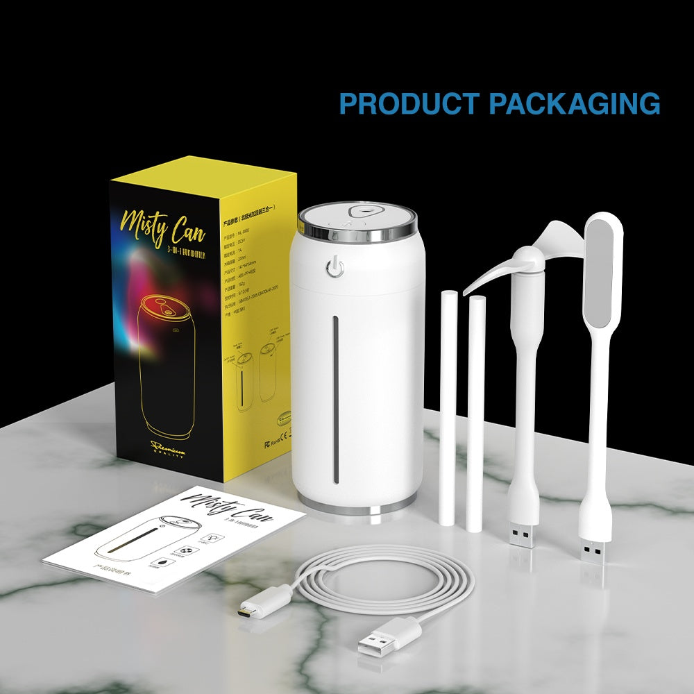 Mini Car Humidifier 220ML USB Aroma
