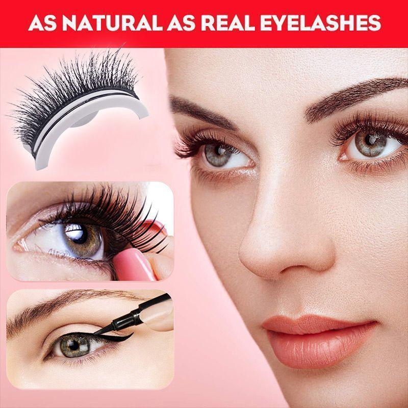Reusable 3D Self-Adhesive Mink Lashes