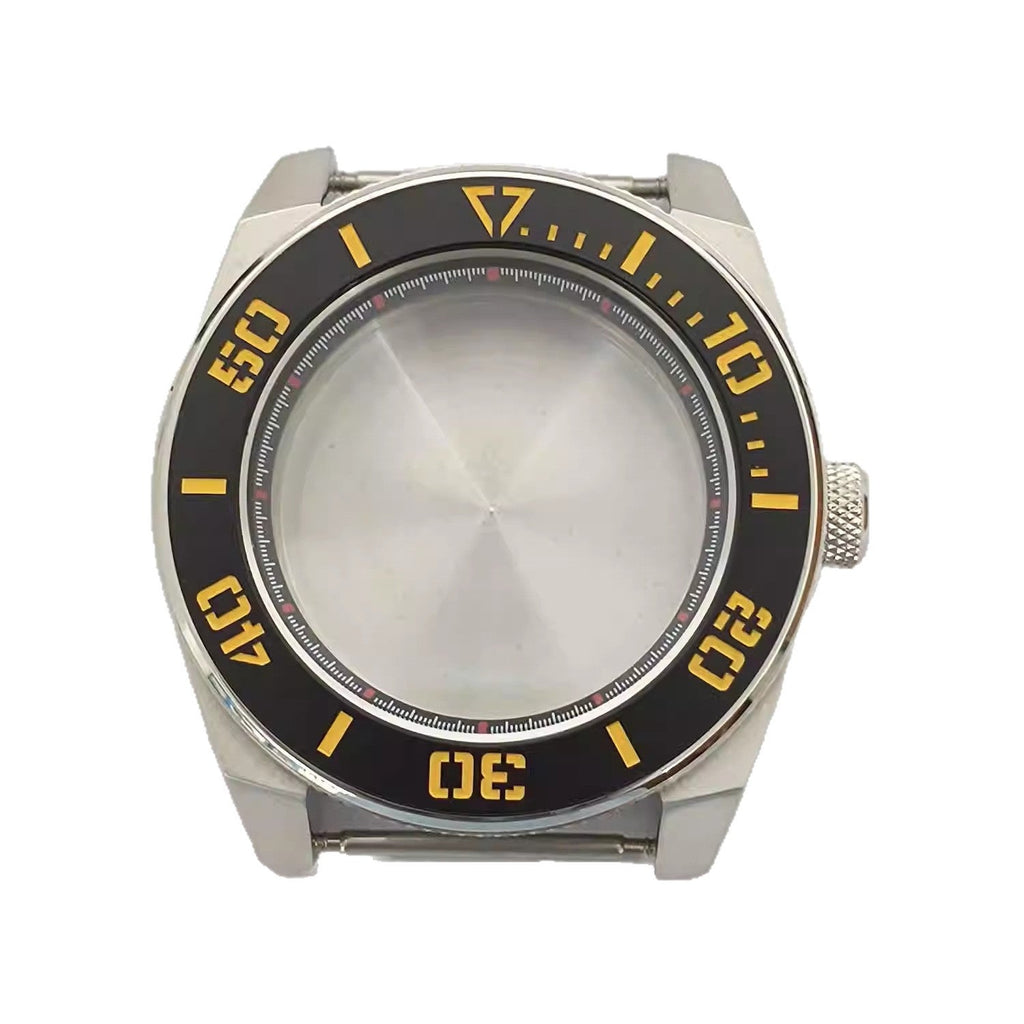 43mm 316 Stainless Steel Aluminum Bezel Watch Case Accessory