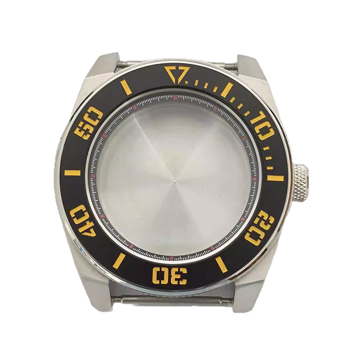43mm 316 Stainless Steel Aluminum Bezel Watch Case Accessory