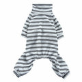 Summer Dog Clothes Striped Home Pajamas Thin