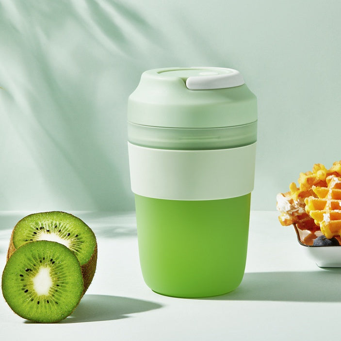 Portable 4-Blade Blender Juicer Cup 400ml