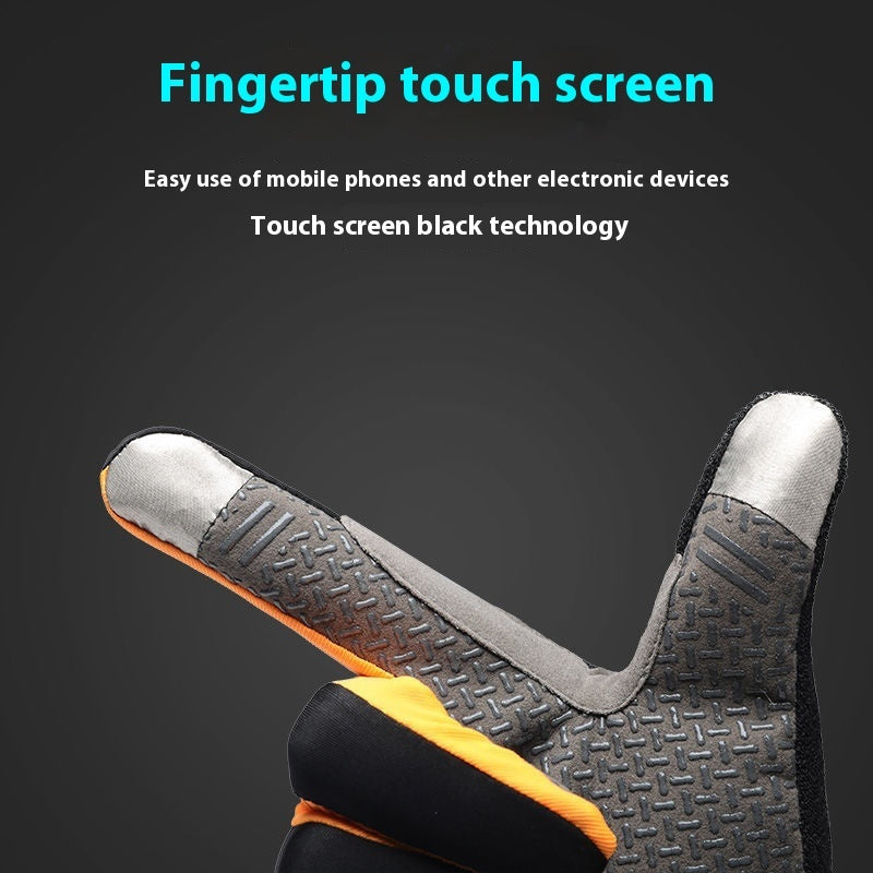 Outdoor Cycling Gloves Sun Protection Wear-resistant Shock Absorption