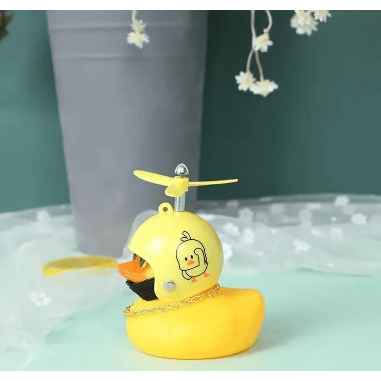 1 PC Small Yellow Duck For Car Perfect Man Gift For Car Auto Interior Decoration Unique Cool Design
