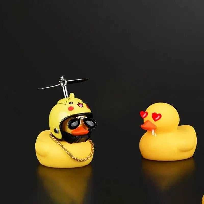 1 PC Small Yellow Duck For Car Perfect Man Gift For Car Auto Interior Decoration Unique Cool Design