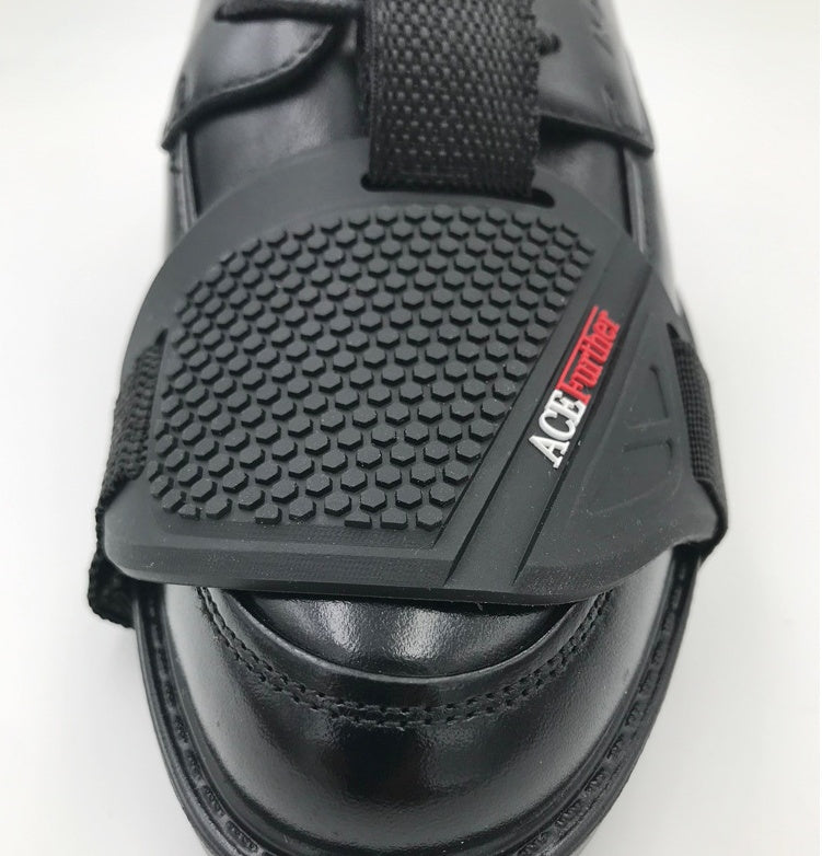 Shoe glue hanging gear shift pad