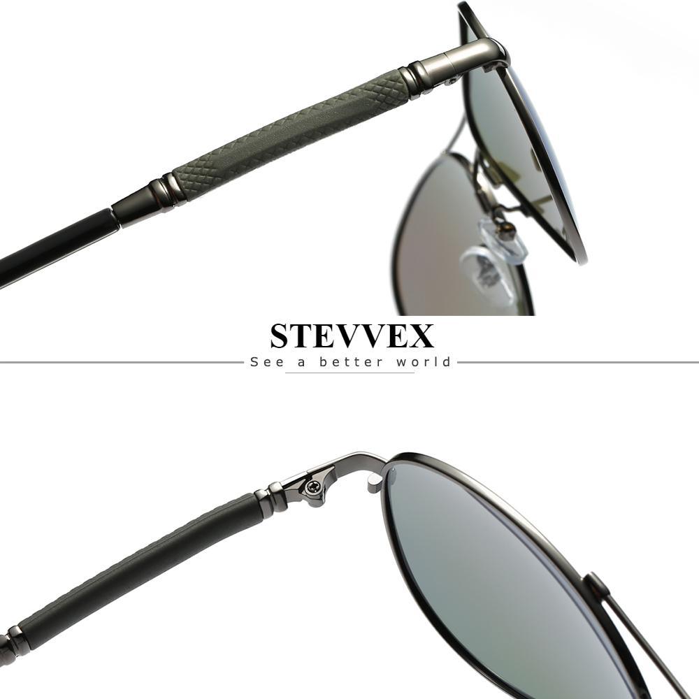 High Quality TR90 Luxury Modern Men Polarized Sunglasses In Aviation Pilot Famous Style with  UV400 Protection and Miror Glasses