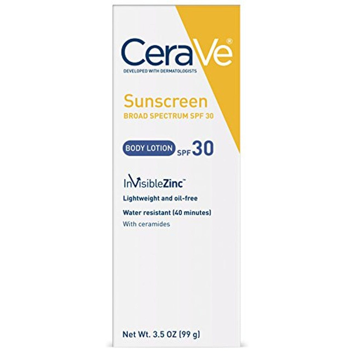 CeraVe Sunscreen Body Lotion SPF 30 3.5 Oz