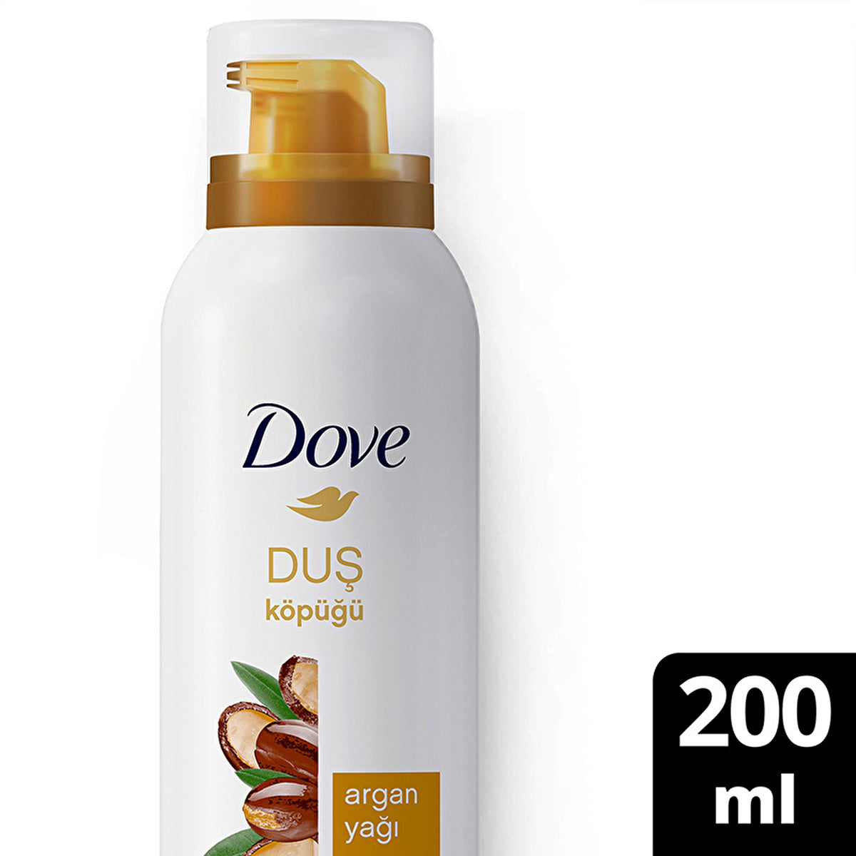 Dove Foam Shower Gel Argan Oil 10X Creamier Formula - 200ml