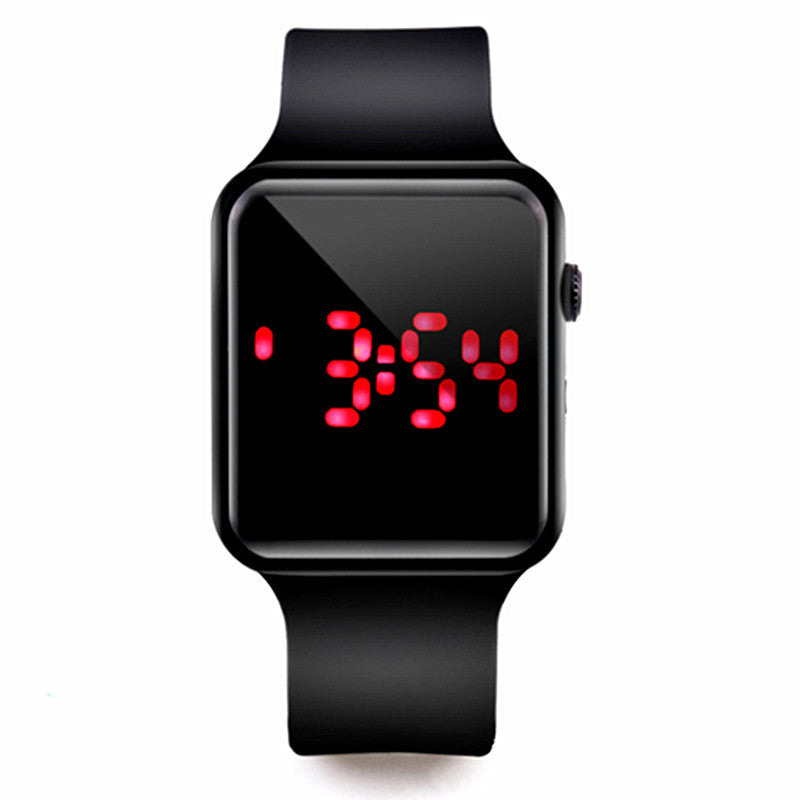 LED Electronic Sport Silicone Kids Watch Fashion Casual Outdoor Digital Display Watches Simple Kids Digital Watch Sport Led Simply Stylish Electronic Digital Wrist Watches For Women Ladies Teens Girls