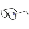 Anti-blue Light Reading Glasses For Women Fashion Large Rim