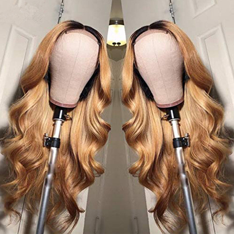 Long Curly European American Women's Wigs