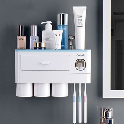 Magnetic Toothbrush Holder Storage Rack