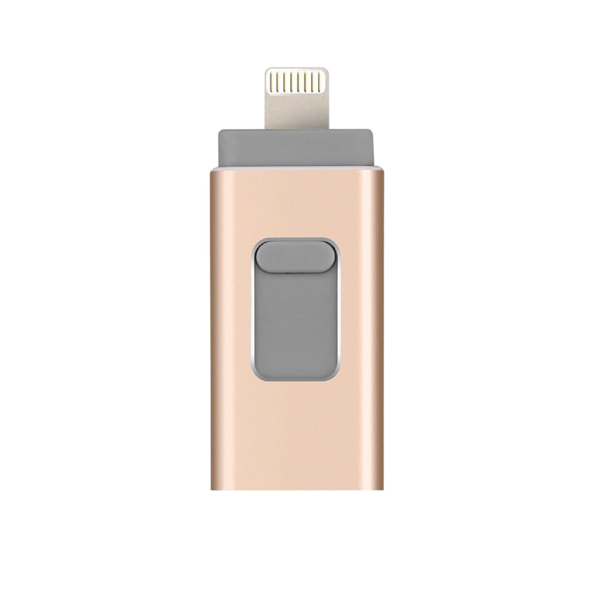 3-in-1 Small Push-pull Metal USB Flash Drive