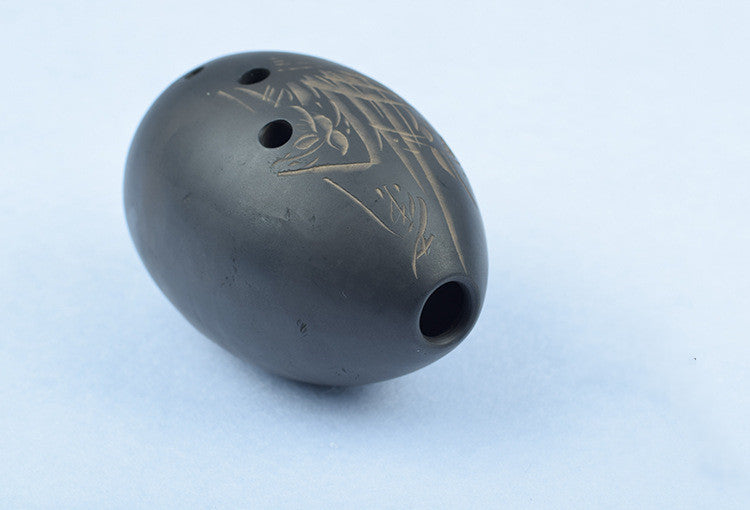 8-hole Ocarina Black Clay