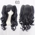 Double tiger clip style lolita wig