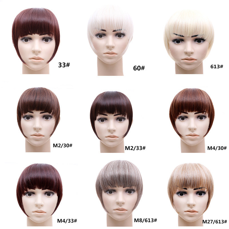 Synthetic Fake Hair Bangs