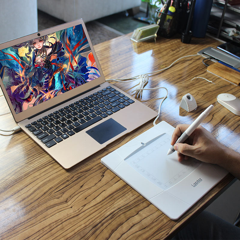 Digital Drawing Tablet for Computer Painting and Art