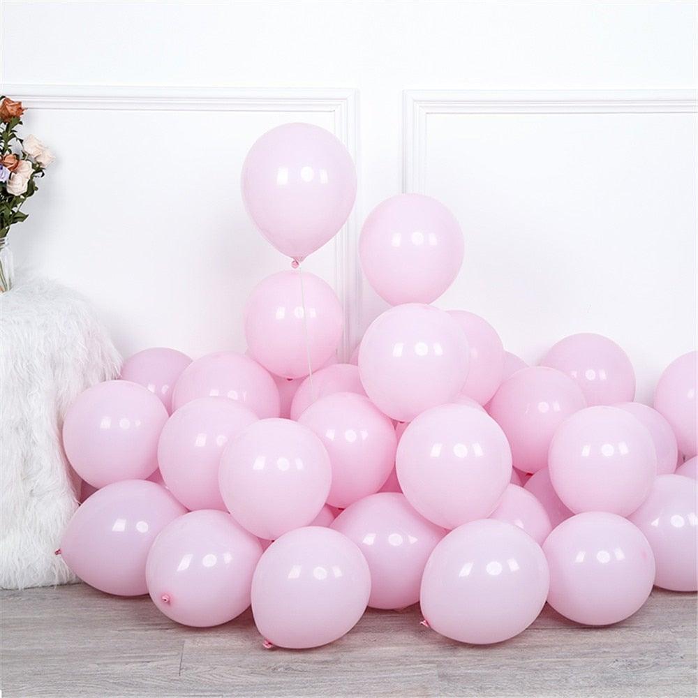 145pcs Pink Balloon Arch Garland For Festival Picnic Family Engagement Wedding Birthday Party Pink Theme Anniversary Celebration Decoration Ballons for Girls Birthday