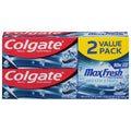 Colgate Toothpaste, Cool Mint, Breath Strips, 2 Value Pack