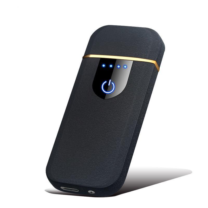 Touch Electric lighters Plasma Lighters Dual arc Lighter USB lighters Flameless Rechargeable Lighter Windproof Lighter Electric lighters for Camping,Starter, Hunting, Backpacking, Hiking Gadget For Men