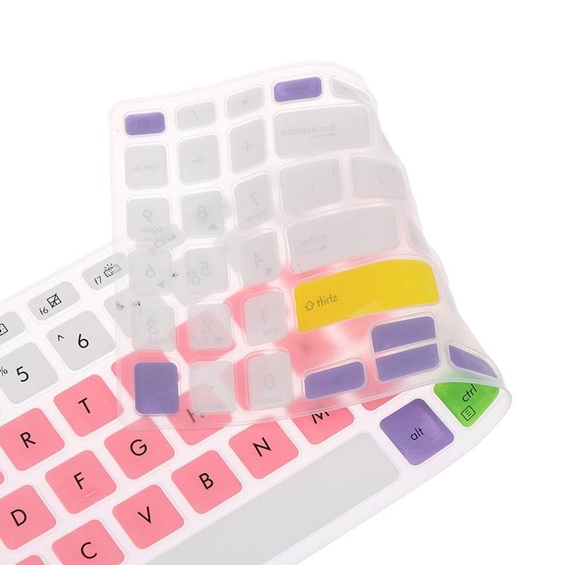 15.6 inch Notebook Laptop Keyboard Cover Protector Keyboard Skin Protector For Gaming Lovers Perfect Fit Silicone Skin Keyboard Covers For Laptops