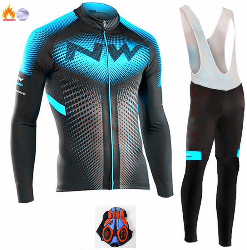 Cycling jersey long sleeve suit