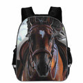 Cartoon Horse Head School Backpack