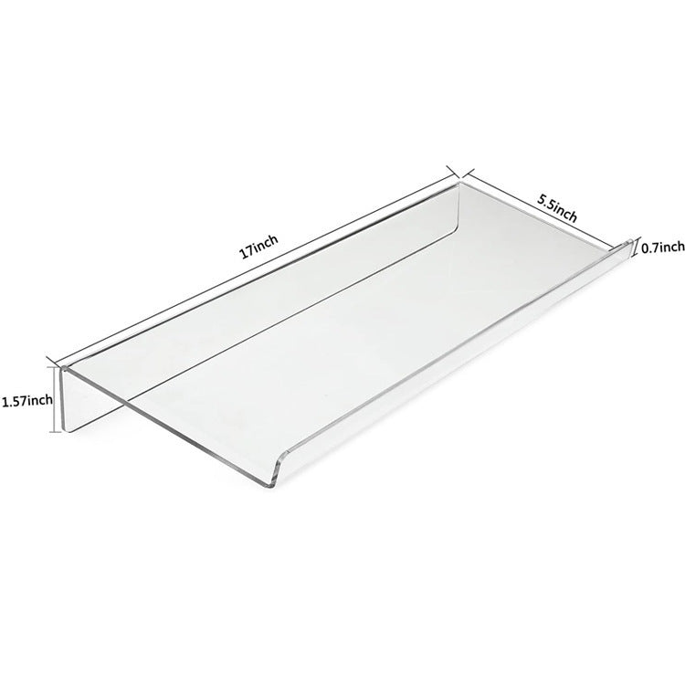 Transparent Acrylic Ergonomic Keyboard Stand