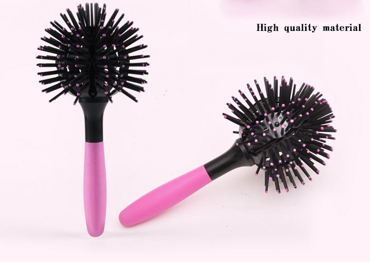 High Temperature Resistant 3D Ball Comb For Air Styling Hairdressing Tools