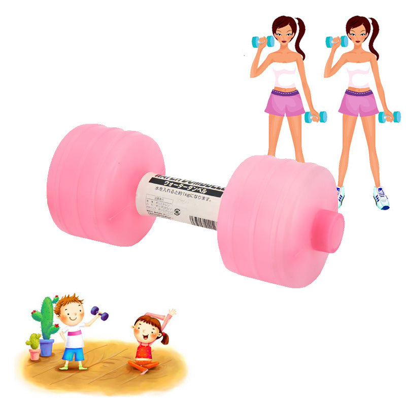 Water-Filled Dumbbells for Fitness Training