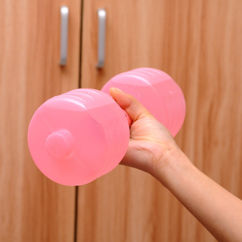 Water-Filled Dumbbells for Fitness Training