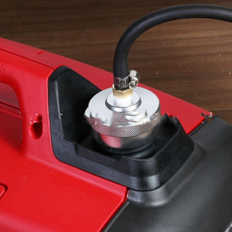 Refueling Tools, Engine Cap, Silver Aluminum Alloy Anti-Corrosion Modification