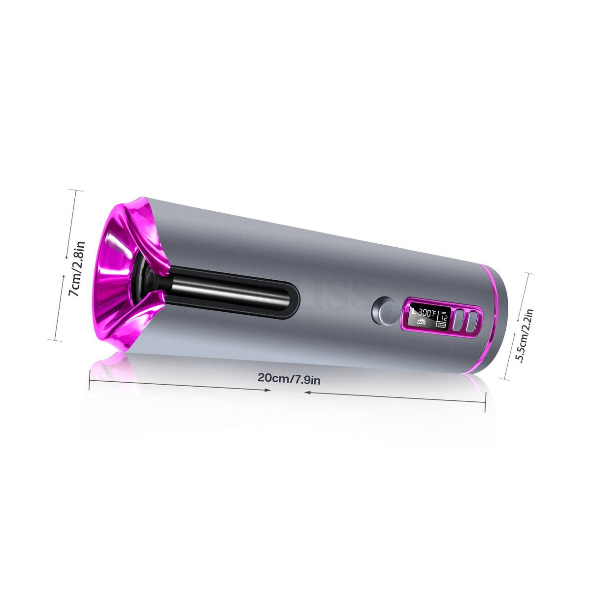 Portable Automatic USB Charging Hair Curling Iron