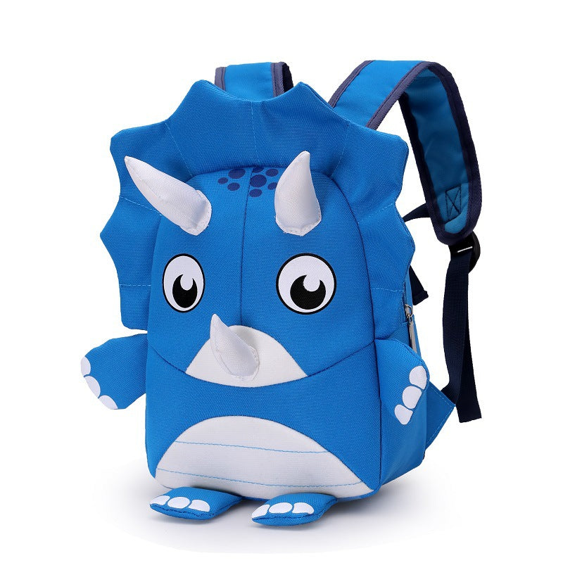 Cartoon Little Dinosaur Anti-Lost School Bag