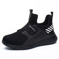 Cross-border Labor Insurance Shoes Steel Toe Cap Summer Breathable, Deodorant, Light, Smash-resistant And Stab-resistant Casual Shoes