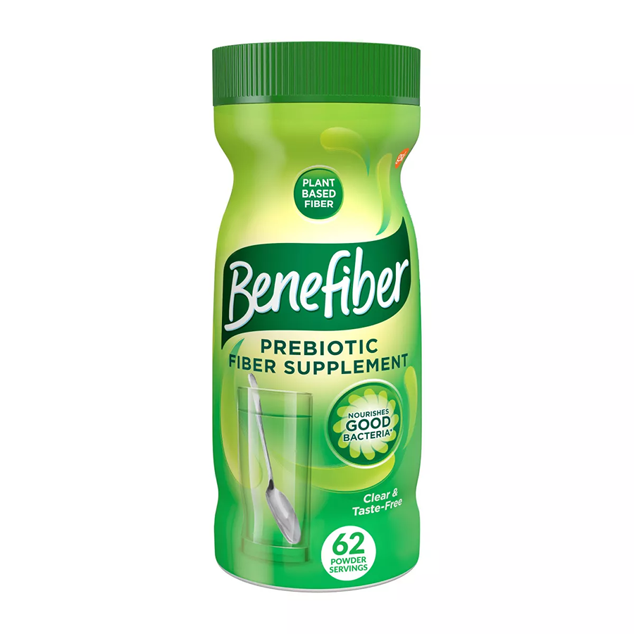 Benefiber Daily Prebiotic Fiber Supplement Powder – 8.7 oz, 125 Servings