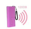 Personal Safety Alarm With 130LM LED Light For Self Defense Outdoor Emergency