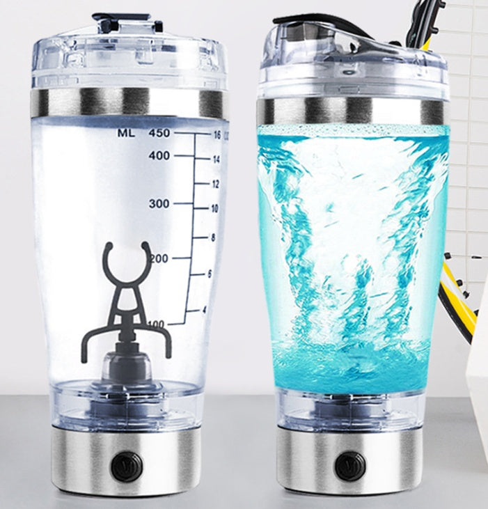 Electric Protein Shake Stirrer USB Charging Shaker Cup