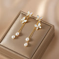 Trendy Sweet Butterfly Tassel Earrings