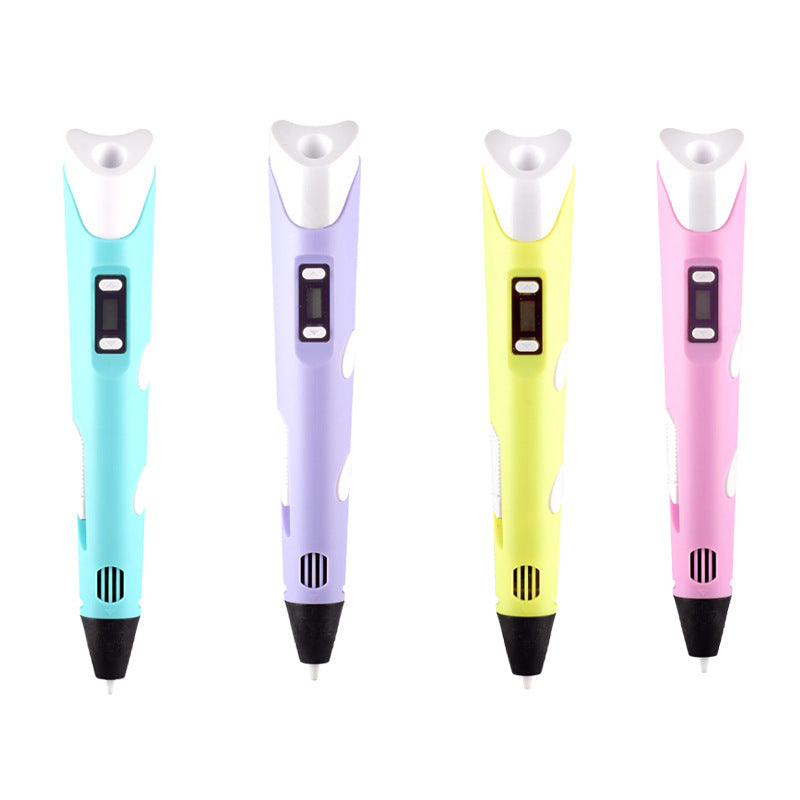 Children's 3D Printing Pen and Brush Toy Set