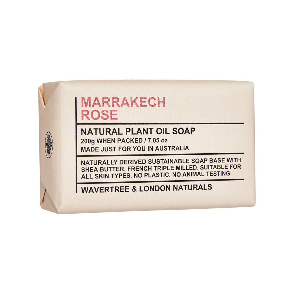 Wavertree & London Marrakech Rose Natural Soap 7 Oz