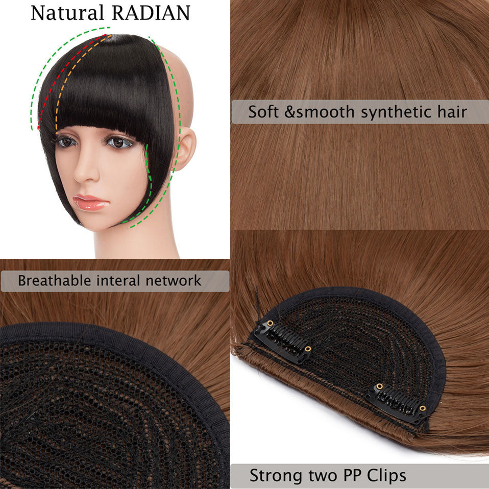 Synthetic Fake Hair Bangs