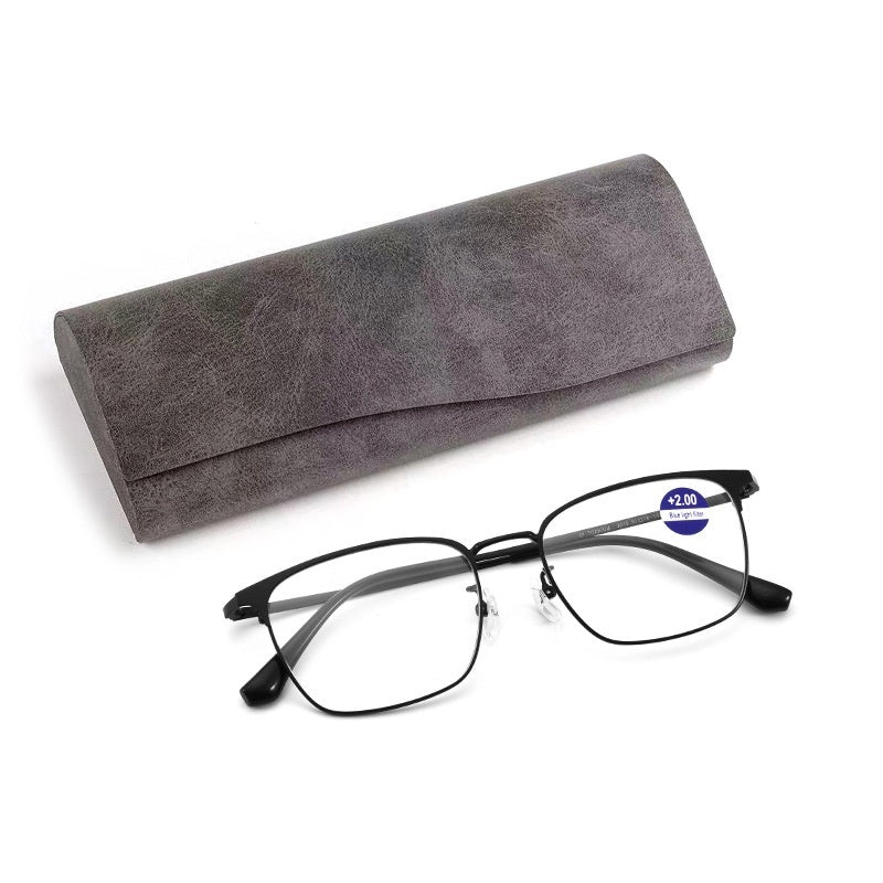 Men's HD Resin Screen Protector Anti-blue Light Reading Glasses Reading Glasses