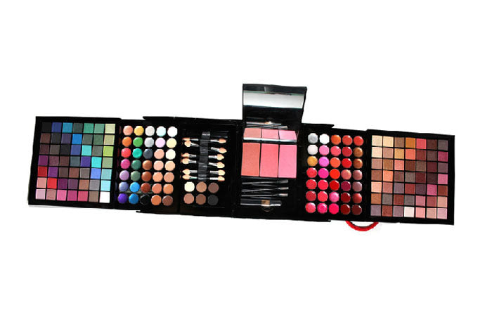 Explosion Deluxe 177 Color Eye Shadow & Bronzing Palette Combo Set