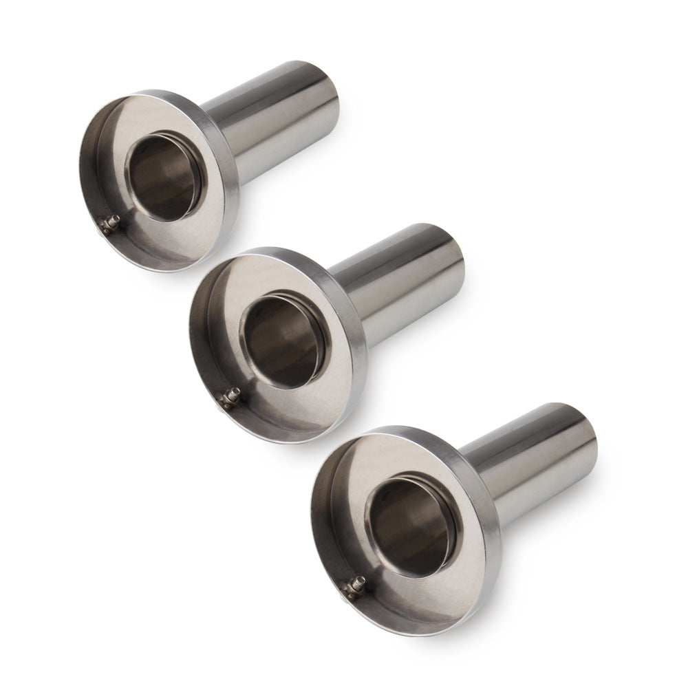 Car Universal Exhaust Pipe Silencer Adjustable 304 Stainless Steel