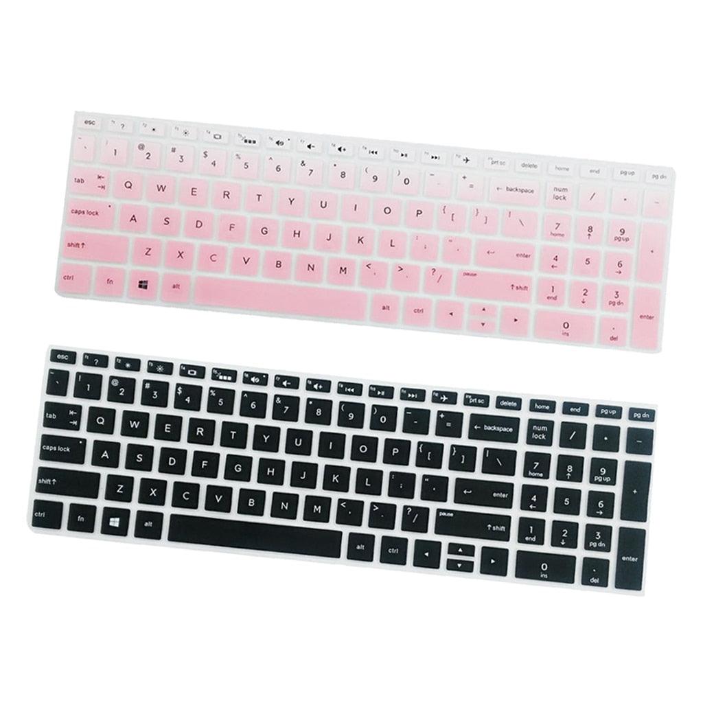 2Pcs Silicone Notebook Keyboard Skin Cover Protector Gaming Laptop Keyboard Skin Protector For Gaming Lovers New Laptop Accessories Gifts For Boyfriends