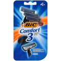 BiC® Comfort® 3 Sensitive Men's Shaver, 4 EA